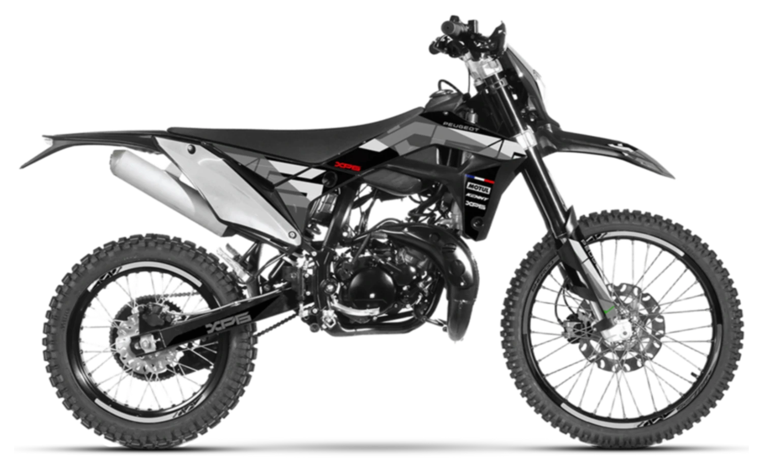 Peugeot XP6 ENDURO R v barvi Black & Grey