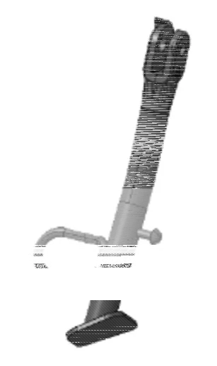 Komplet stranskega stojala · A03110