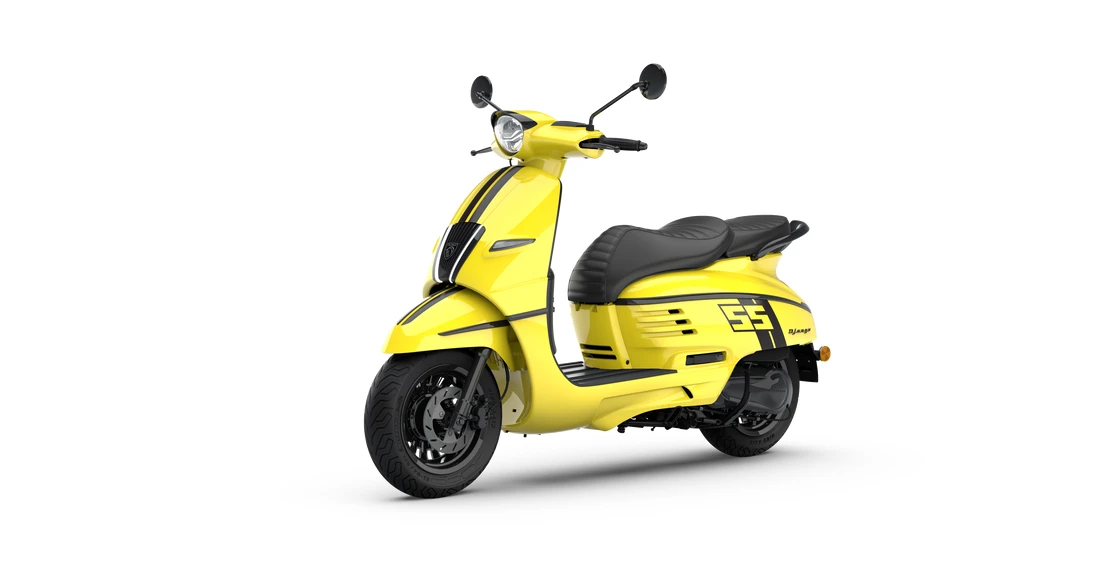 Peugeot Django Classic 50 — Caribbean Yellow